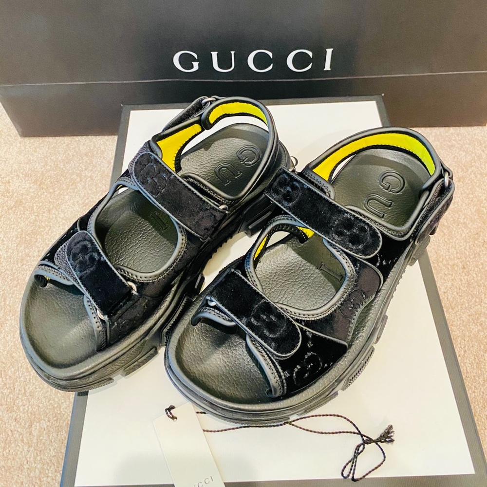 Gucci Aguru Trek Sandals (Women Size 8.5)